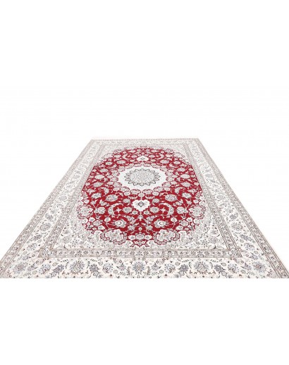 Tappeto Nain 9La Persia bianco marrone 248x357