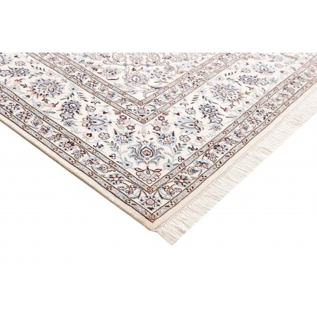 Tappeto Nain 9La Persia bianco marrone 248x357
