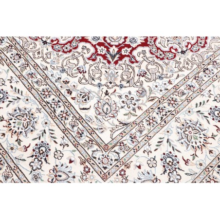 Tappeto Nain 9La Persia bianco marrone 248x357