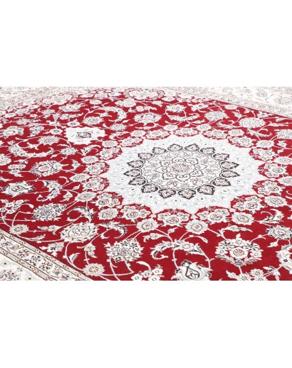 Tappeto Nain 9La Persia bianco marrone 248x357