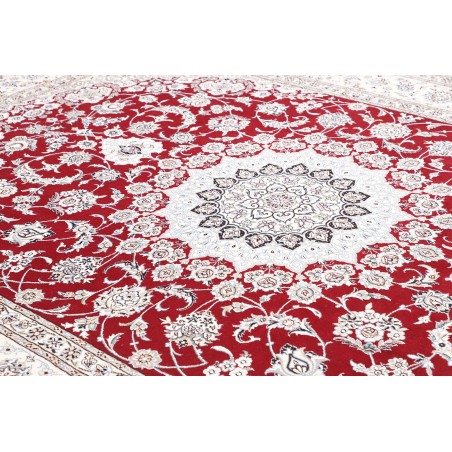 Tappeto Nain 9La Persia bianco marrone 248x357