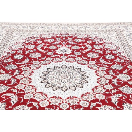 Tappeto Nain 9La Persia bianco marrone 248x357