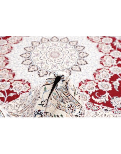 Tappeto Nain 9La Persia bianco marrone 248x357