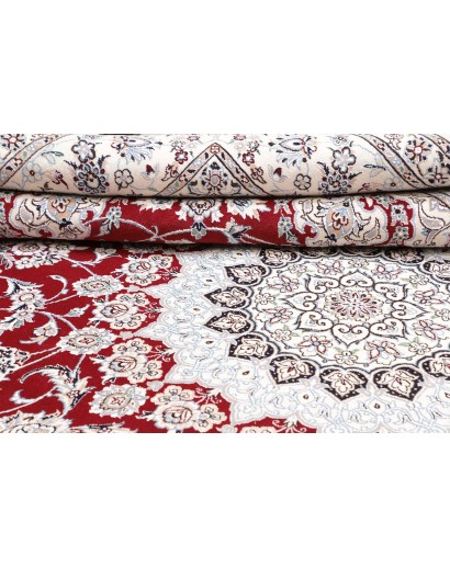 Tappeto Nain 9La Persia bianco marrone 248x357