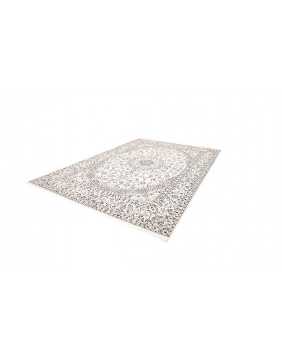 Tappeto Nain 9La Persia bianco grigio 250x353
