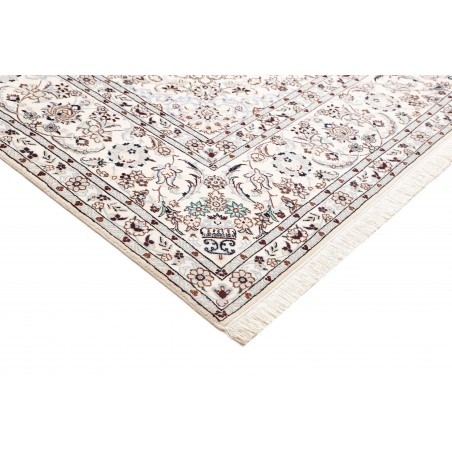 Tappeto Nain 9La Persia bianco grigio 250x353