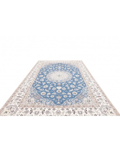 Tappeto Nain 9La Persia blu 249x353