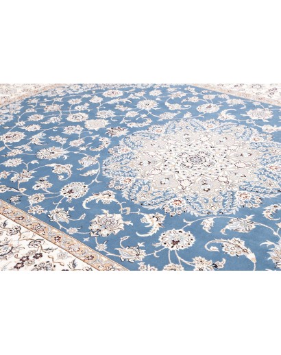 Tappeto Nain 9La Persia blu 249x353