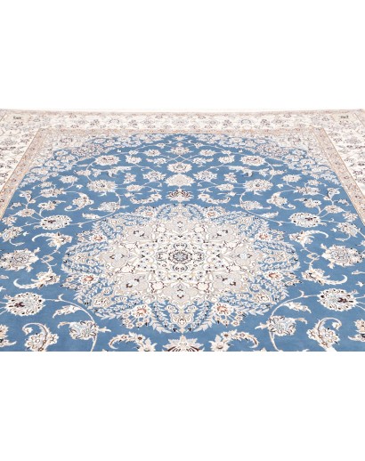 Tappeto Nain 9La Persia blu 249x353