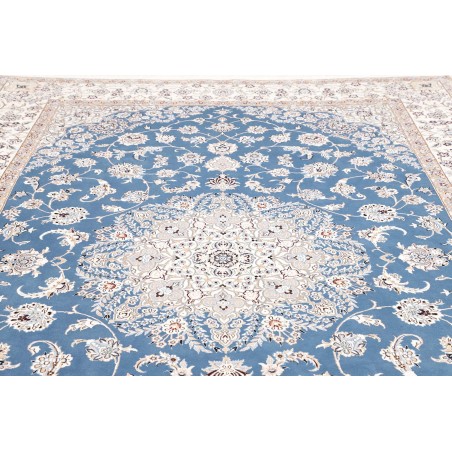 Tappeto Nain 9La Persia blu 249x353