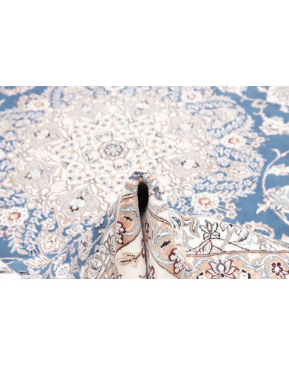 Tappeto Nain 9La Persia blu 249x353