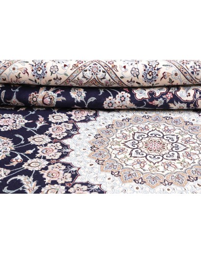 Tappeto Nain 9La Persia grigio 250x355
