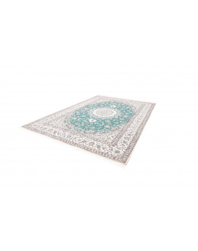Tappeto Nain 9La Persia verde blu 248x355