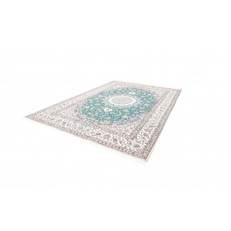 Tappeto Nain 9La Persia verde blu 248x355