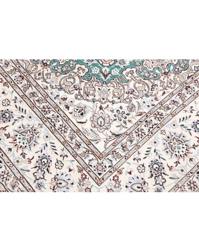 Tappeto Nain 9La Persia verde blu 248x355