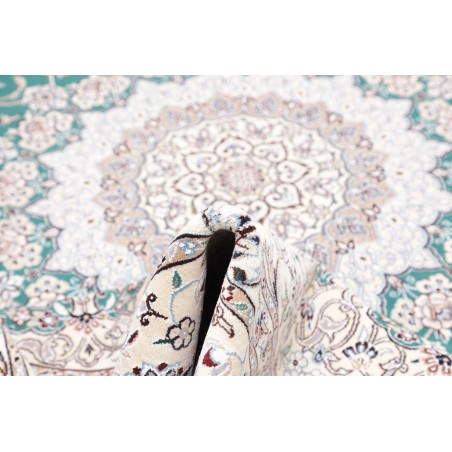 Tappeto Nain 9La Persia verde blu 248x355