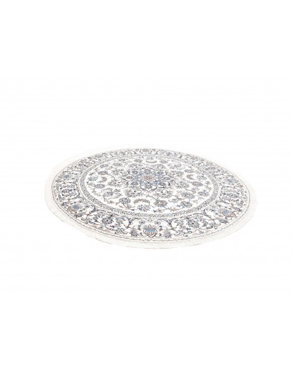 Tappeto Nain Kashmar Persia beige azzurro 242x254