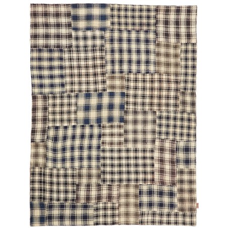 Tappeto Patch Persia beige azzurro 152x202