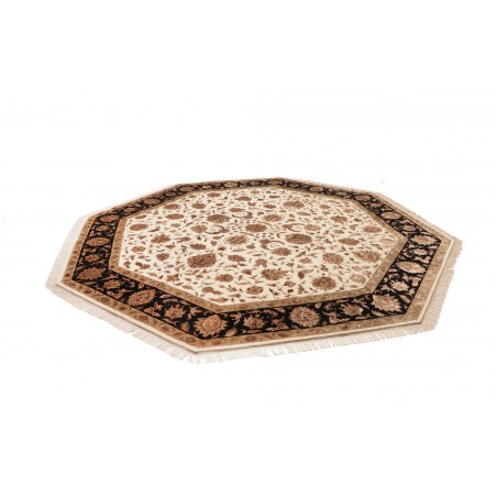 Tappeto Tabriz Royal Pakistan bianco blu 298x300