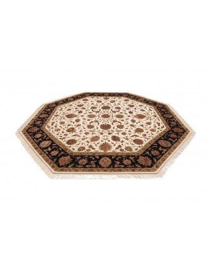 Tappeto Tabriz Royal Pakistan bianco blu 298x300
