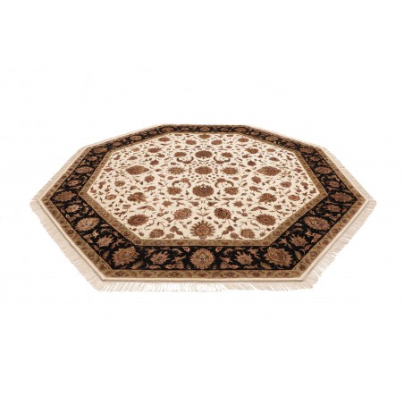 Tappeto Tabriz Royal Pakistan bianco blu 298x300