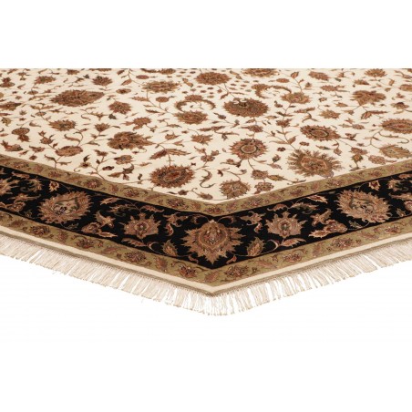 Tappeto Tabriz Royal Pakistan bianco blu 298x300