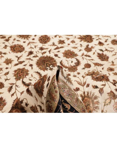 Tappeto Tabriz Royal Pakistan bianco blu 298x300