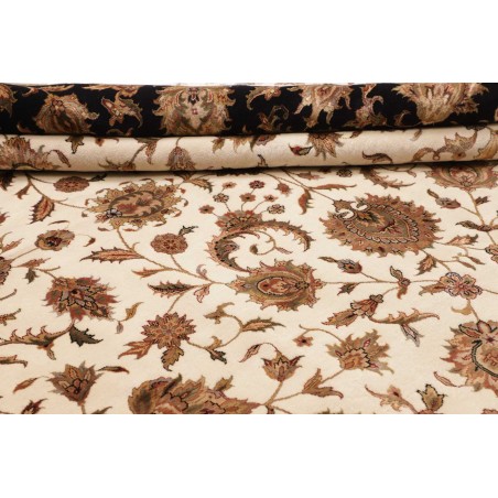 Tappeto Tabriz Royal Pakistan bianco blu 298x300