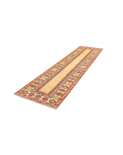Tappeto Kazak Fine Pakistan marrone rosso 83x322