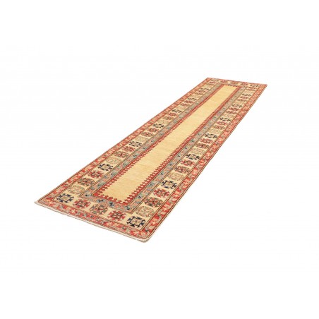 Tappeto Kazak Fine Pakistan marrone rosso 83x322