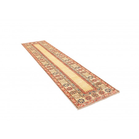 Tappeto Kazak Fine Pakistan marrone rosso 83x322