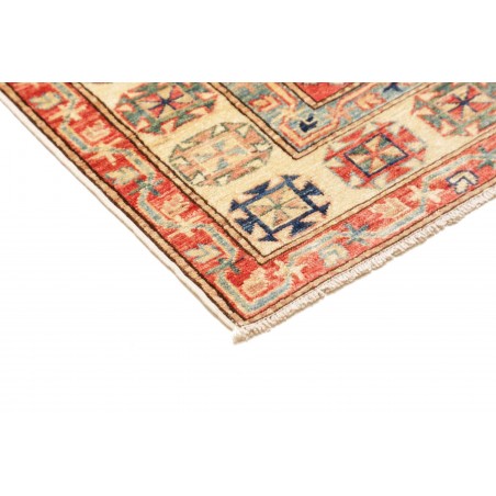 Tappeto Kazak Fine Pakistan marrone rosso 83x322