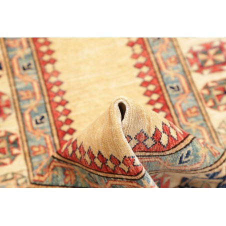 Tappeto Kazak Fine Pakistan marrone rosso 83x322