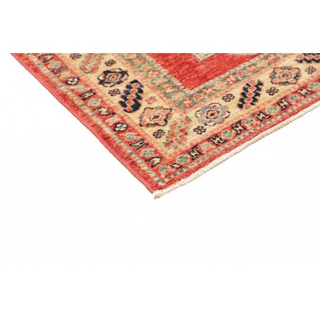 Tappeto Kazak Fine Pakistan arancione giallo 76x319