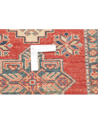 Tappeto Kazak Fine Pakistan arancione giallo 76x319
