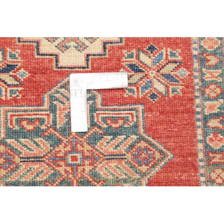 Tappeto Kazak Fine Pakistan arancione giallo 76x319