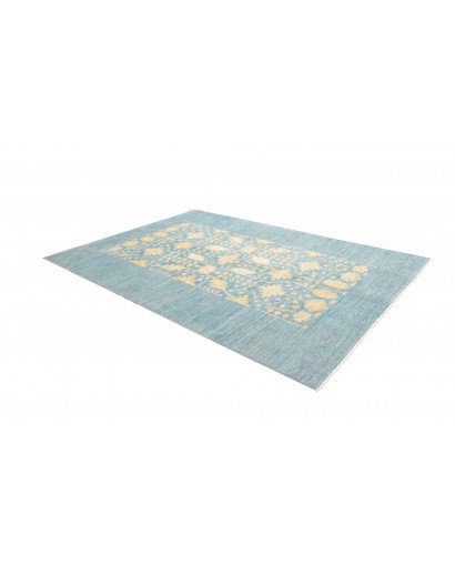 Tappeto Zigler Fine Pakistan blu giallo 201x289