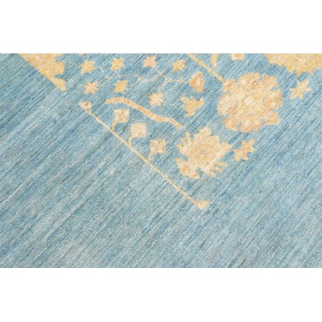 Tappeto Zigler Fine Pakistan blu giallo 201x289