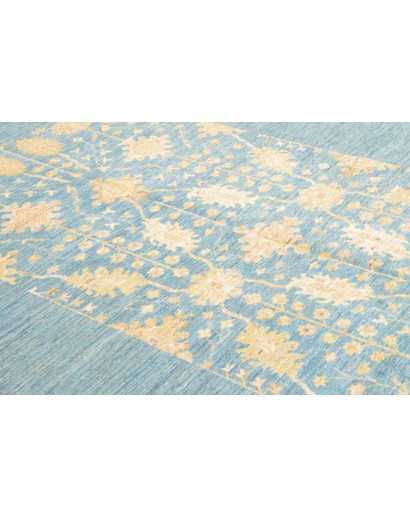 Tappeto Zigler Fine Pakistan blu giallo 201x289