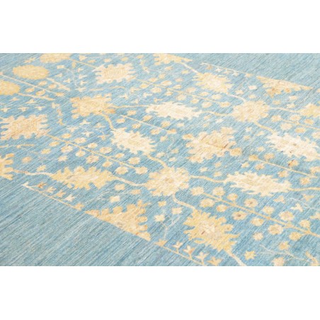 Tappeto Zigler Fine Pakistan blu giallo 201x289