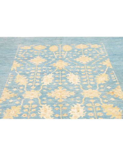 Tappeto Zigler Fine Pakistan blu giallo 201x289