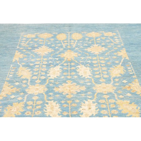 Tappeto Zigler Fine Pakistan blu giallo 201x289