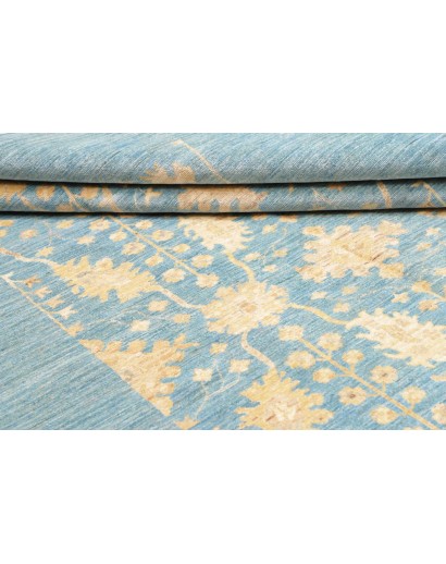 Tappeto Zigler Fine Pakistan blu giallo 201x289