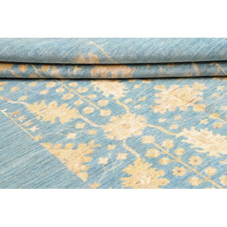 Tappeto Zigler Fine Pakistan blu giallo 201x289