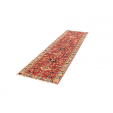Tappeto Kazak Fine Pakistan marrone grigio 78x300