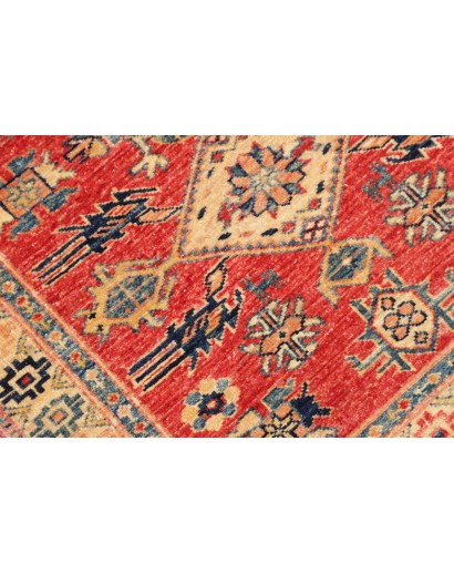 Tappeto Kazak Fine Pakistan marrone grigio 78x300