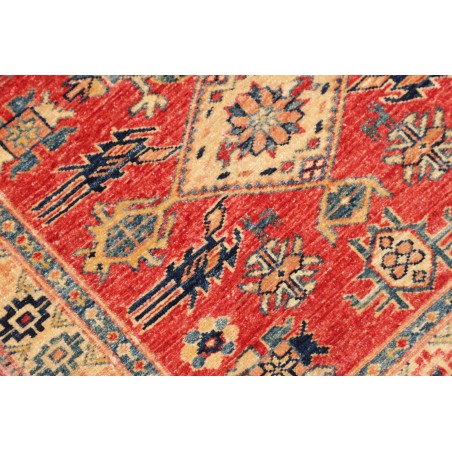 Tappeto Kazak Fine Pakistan marrone grigio 78x300