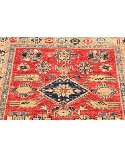 Tappeto Kazak Fine Pakistan marrone grigio 78x300