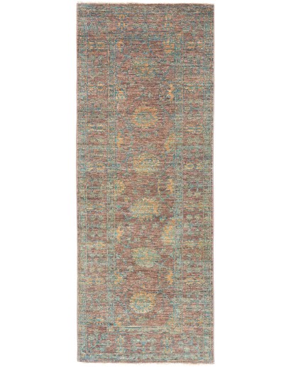 Tappeto Zigler Fine Pakistan marrone bianco 76x205