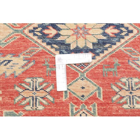 Tappeto Kazak Fine Pakistan marrone giallo 79x307